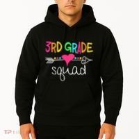 3rd Grade Squad Third Teacher Student Team Back To School Hoodie thumb 2