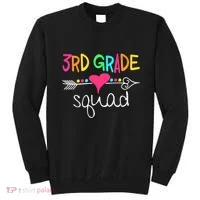 3rd Grade Squad Third Teacher Student Team Back To School Sweatshirt thumb 0