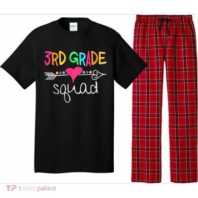 3rd Grade Squad Third Teacher Student Team Back To School Pajama Set