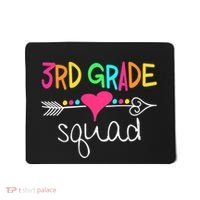3rd Grade Squad Third Teacher Student Team Back To School Mousepad thumb 0