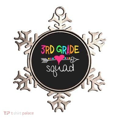 3rd Grade Squad Third Teacher Student Team Back To School Ornament