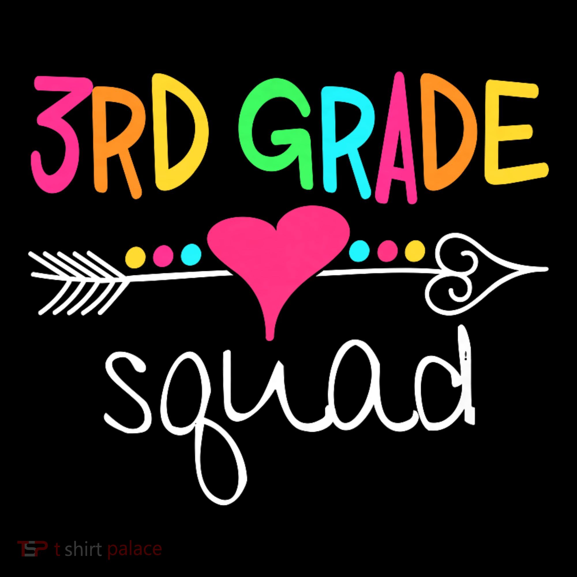 3rd Grade Squad Third Teacher Student Team Back To School Ornament