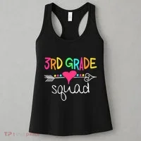 3rd Grade Squad Third Teacher Student Team Back To School Women's Tank Top thumb 3