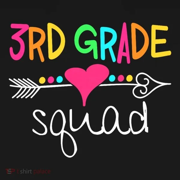 3rd Grade Squad Third Teacher Student Team Back To School Toddler Hoodie