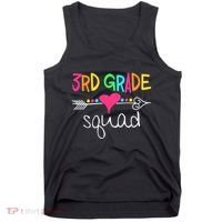 3rd Grade Squad Third Teacher Student Team Back To School Tank Top thumb 0