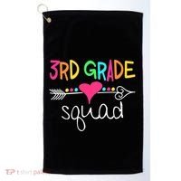 3rd Grade Squad Third Teacher Student Team Back To School Golf Towel thumb 0
