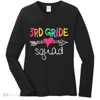 3rd Grade Squad Third Teacher Student Team Back To School Women's Long Sleeve Shirt thumb 0