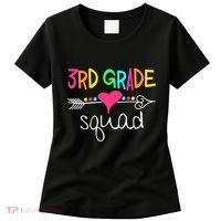 3rd Grade Squad Third Teacher Student Team Back To School Women's T-Shirt thumb 0