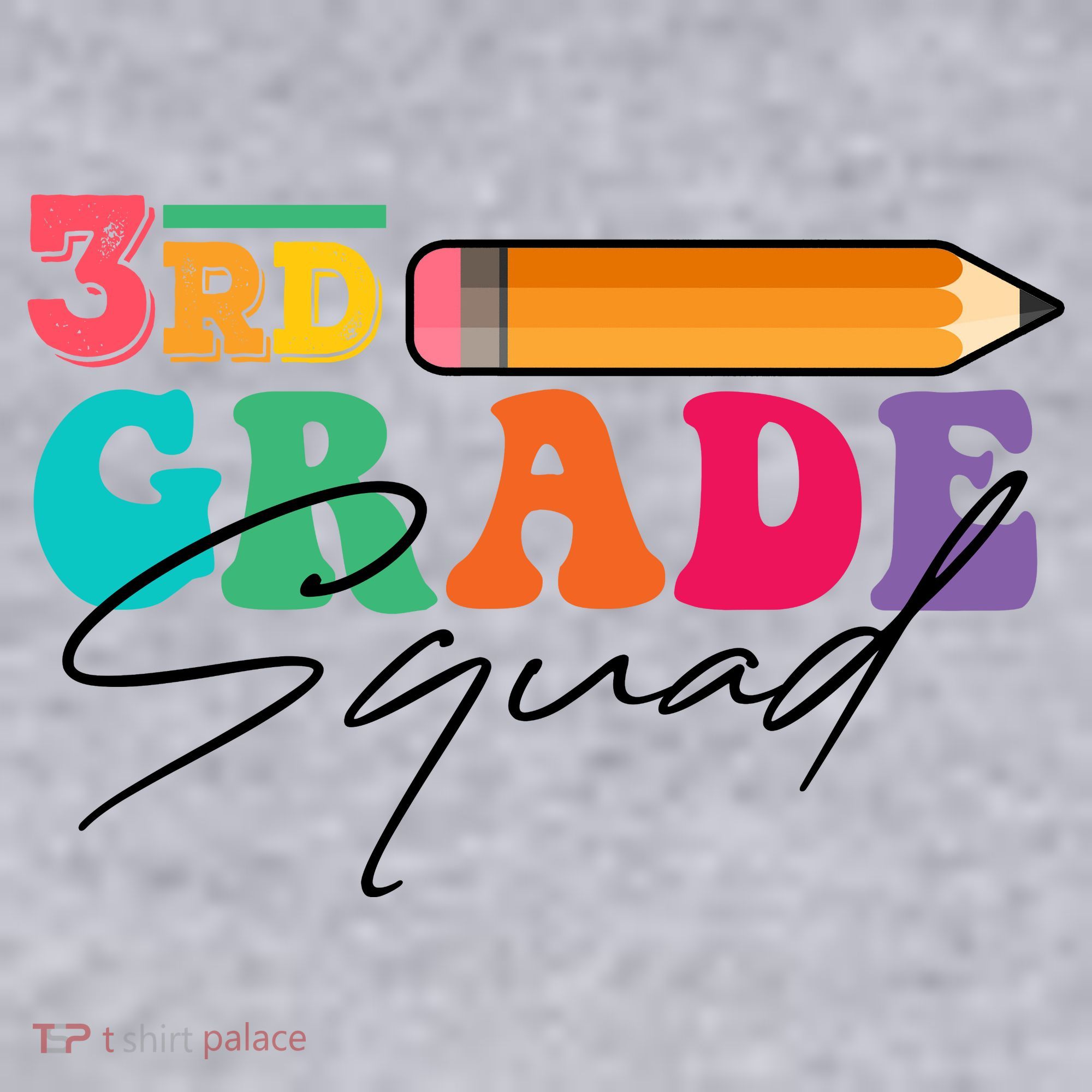 3rd Grade Squad,Team 3rd Third Grade Gift Teacher Back To School Gift Funny Gift Women's Sweatshirt