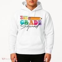 3rd Grade Squad,Team 3rd Third Grade Gift Teacher Back To School Gift Funny Gift Hoodie thumb 2