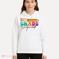 3rd Grade Squad,Team 3rd Third Grade Gift Teacher Back To School Gift Funny Gift Hoodie thumb 5