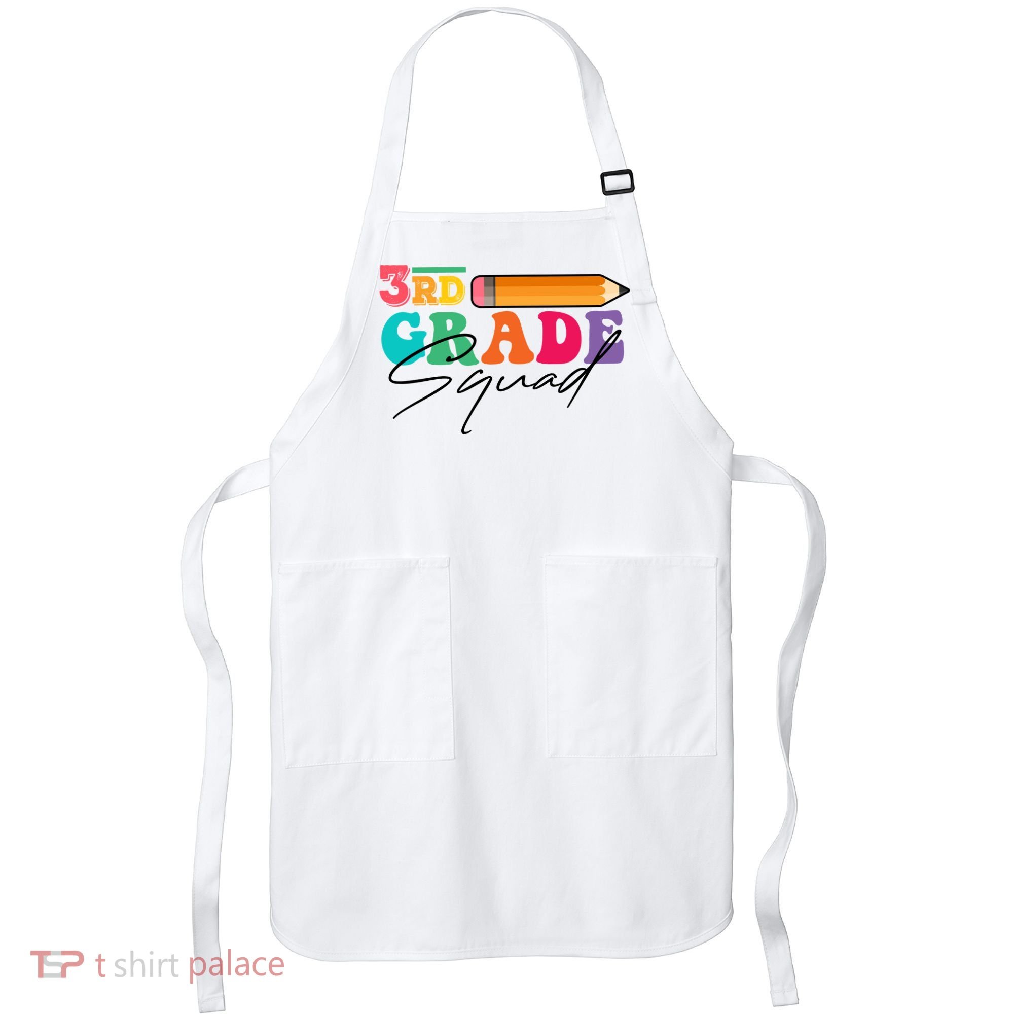 3rd Grade Squad,Team 3rd Third Grade Gift Teacher Back To School Gift Funny Gift Apron