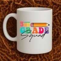 3rd Grade Squad,Team 3rd Third Grade Gift Teacher Back To School Gift Funny Gift Coffee Mug thumb 2