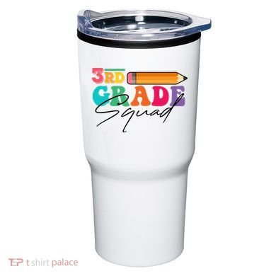 3rd Grade Squad,Team 3rd Third Grade Gift Teacher Back To School Gift Funny Gift Tumbler
