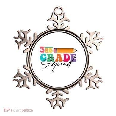 3rd Grade Squad,Team 3rd Third Grade Gift Teacher Back To School Gift Funny Gift Ornament