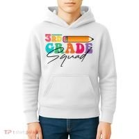 3rd Grade Squad,Team 3rd Third Grade Gift Teacher Back To School Gift Funny Gift Kids Hoodie thumb 4