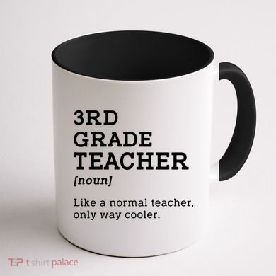3rd Grade Teacher Idea For Third Grade Teacher Gift Coffee Mug back