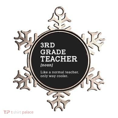 3rd Grade Teacher Idea For Third Grade Teacher Gift Ornament