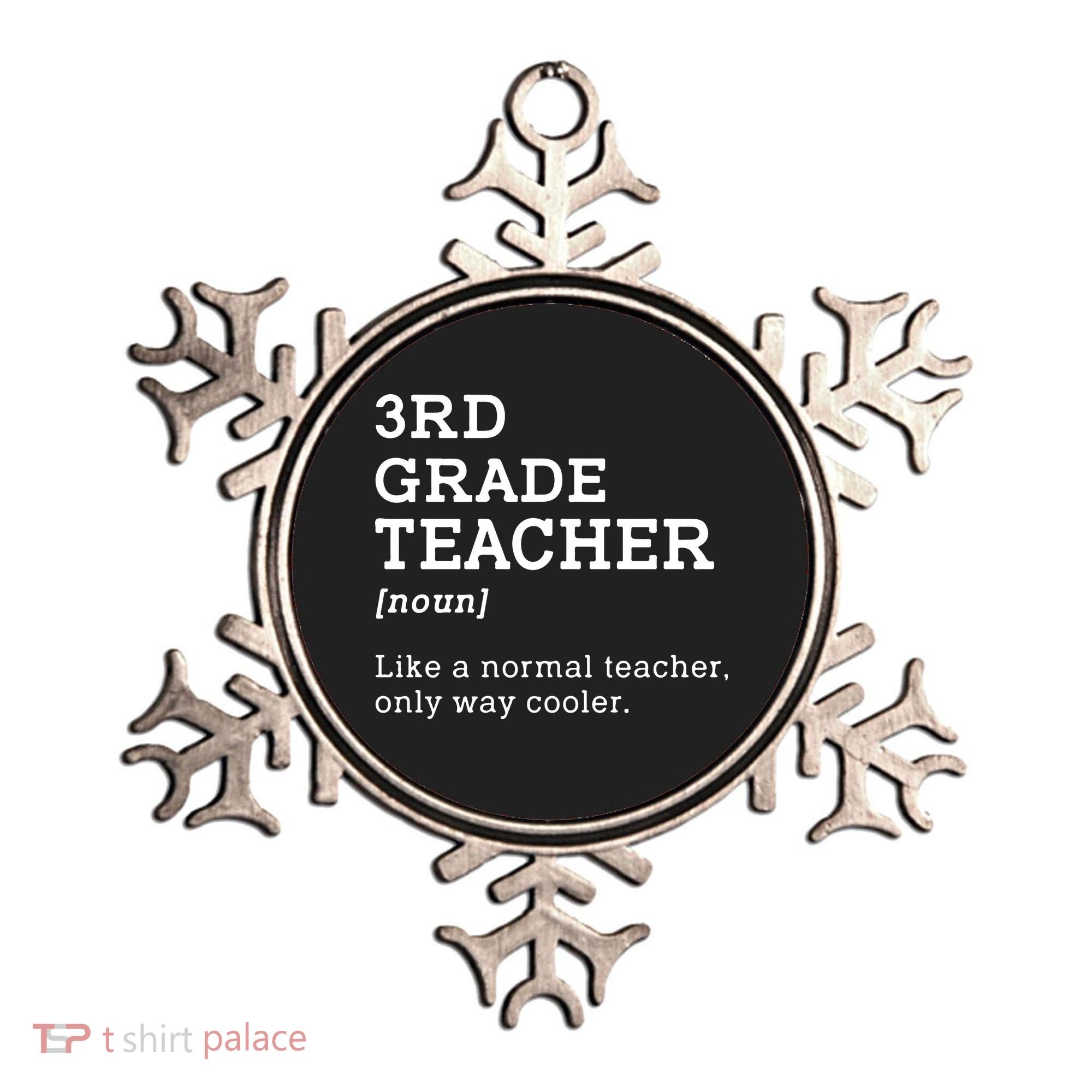 3rd Grade Teacher Idea For Third Grade Teacher Gift Ornament