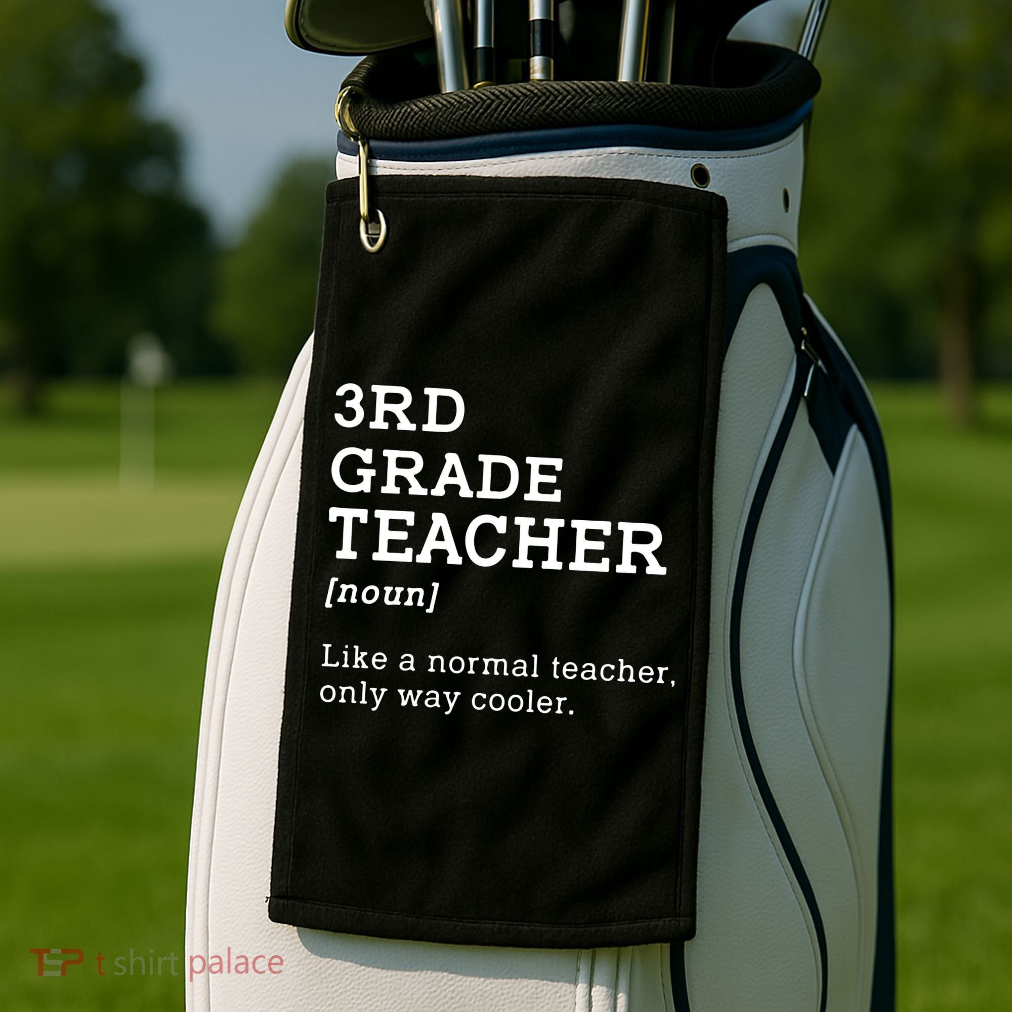 3rd Grade Teacher Idea For Third Grade Teacher Gift Golf Towel