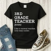 3rd Grade Teacher Idea For Third Grade Teacher Gift Women's T-Shirt thumb 3