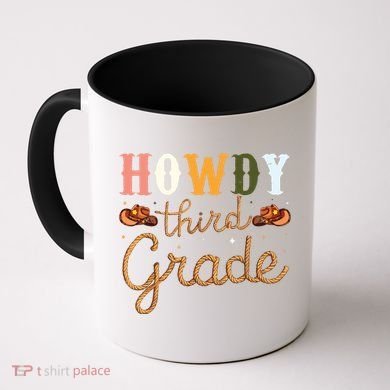 3rd Grade Teacher Rodeo Country Western Howdy Third Grade Coffee Mug