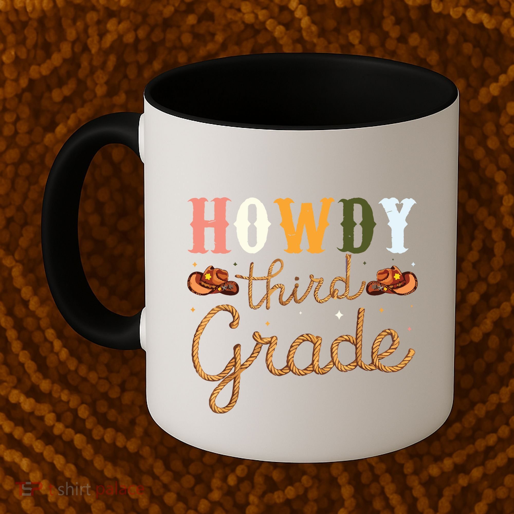 3rd Grade Teacher Rodeo Country Western Howdy Third Grade Coffee Mug