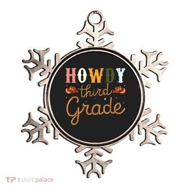 3rd Grade Teacher Rodeo Country Western Howdy Third Grade Ornament
