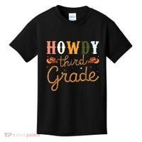 3rd Grade Teacher Rodeo Country Western Howdy Third Grade Kids T-Shirt thumb 0