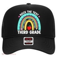 3rd Grade Teacher Rock The Test Day Third Grade Testing Day  Hat thumb 0