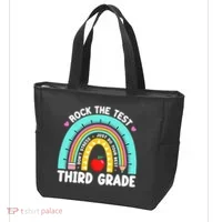 3rd Grade Teacher Rock The Test Day Third Grade Testing Day  Tote Bag thumb 3