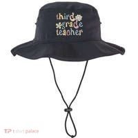 3Rd Grade Teacher Third Grade Teacher Groovy Gift Bucket Hat thumb 0