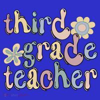 3Rd Grade Teacher Third Grade Teacher Groovy Gift Women's T-Shirt thumb 6