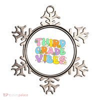 3rd Grade Vibes Back To School Retro Third Grade Teachers Ornament thumb 0