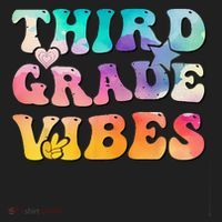 3rd Grade Vibes Back To School Retro Third Grade Teachers Beanie thumb 2