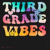 3rd Grade Vibes Back To School Retro Third Grade Teachers Pajama Set thumb 2