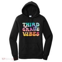 3rd Grade Vibes Back To School Retro Third Grade Teachers Women's Hoodie thumb 0