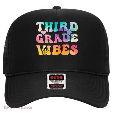 3rd Grade Vibes Back To School Retro Third Grade Teachers Hat