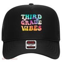3rd Grade Vibes Back To School Retro Third Grade Teachers Hat thumb 0