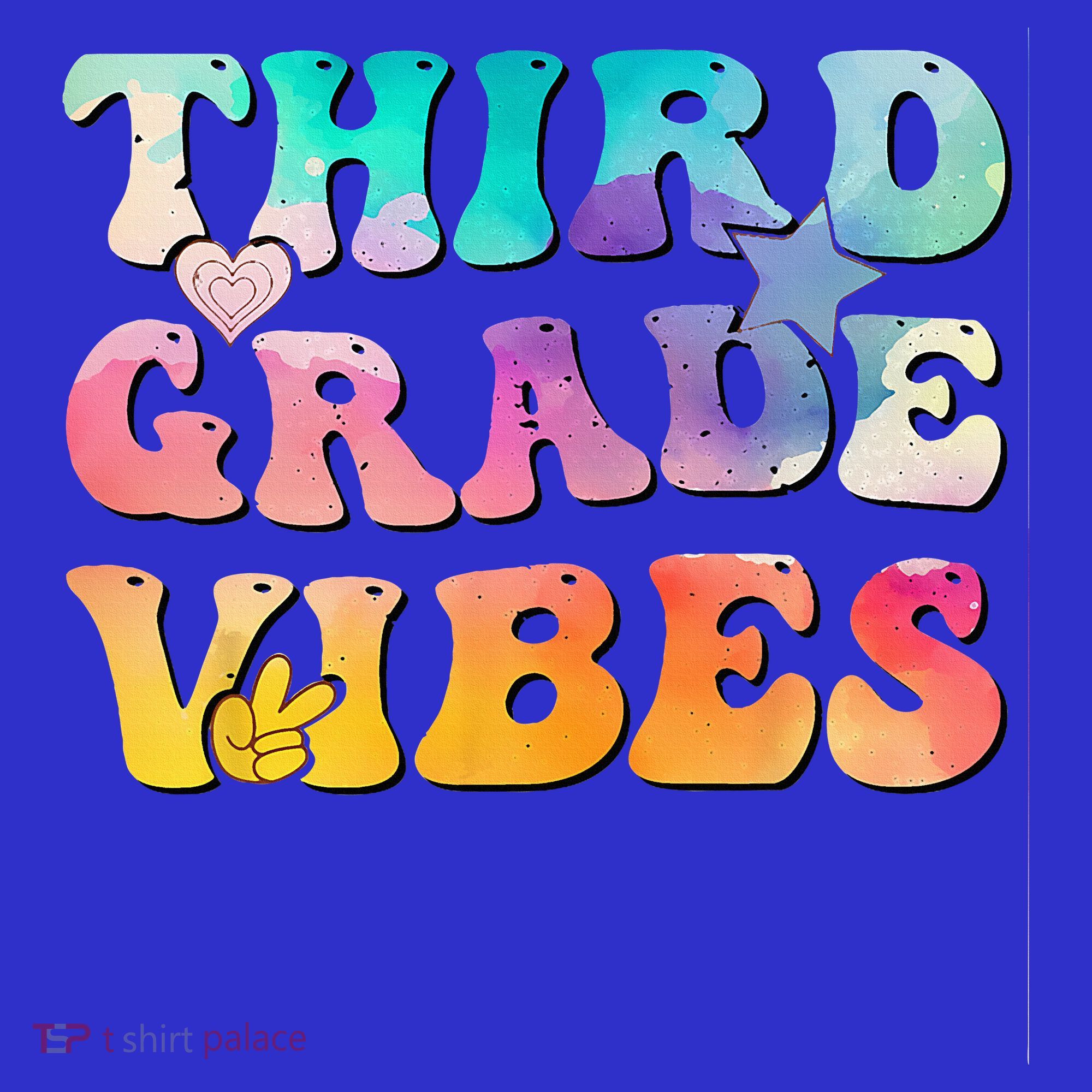 3rd Grade Vibes Back To School Retro Third Grade Teachers Hoodie