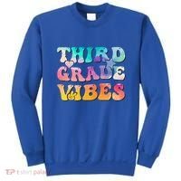 3rd Grade Vibes Back To School Retro Third Grade Teachers Sweatshirt thumb 0