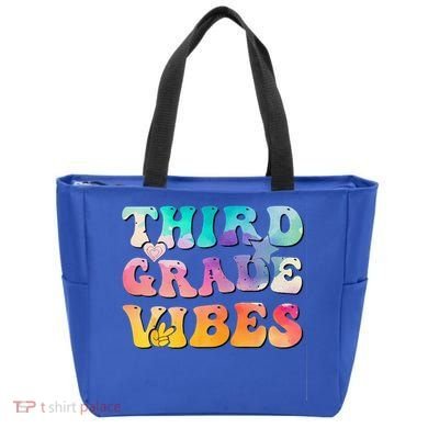 3rd Grade Vibes Back To School Retro Third Grade Teachers Tote Bag
