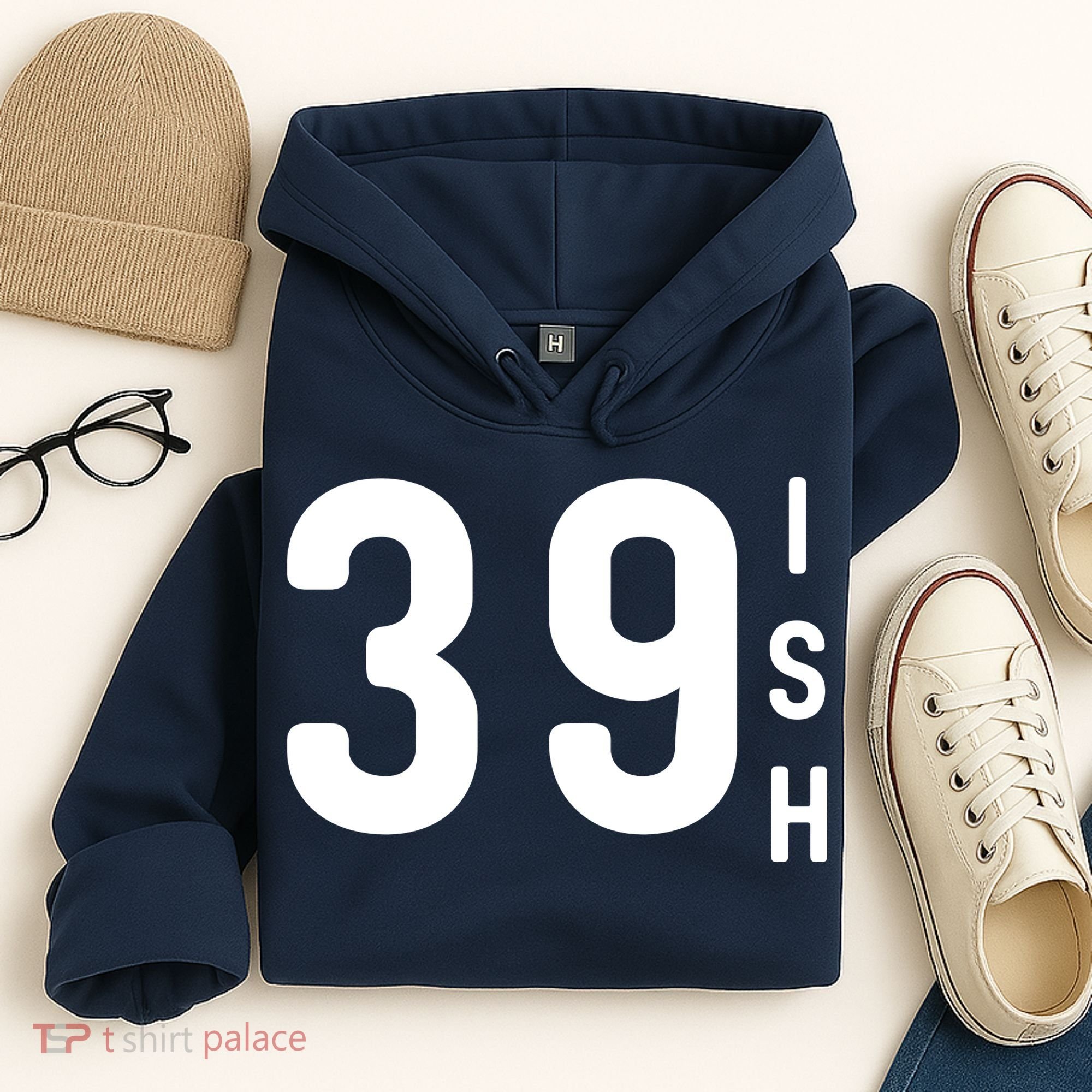39 Ish Funny 40th Birthday Idea 40th 39th 39ish Birthday Hoodie