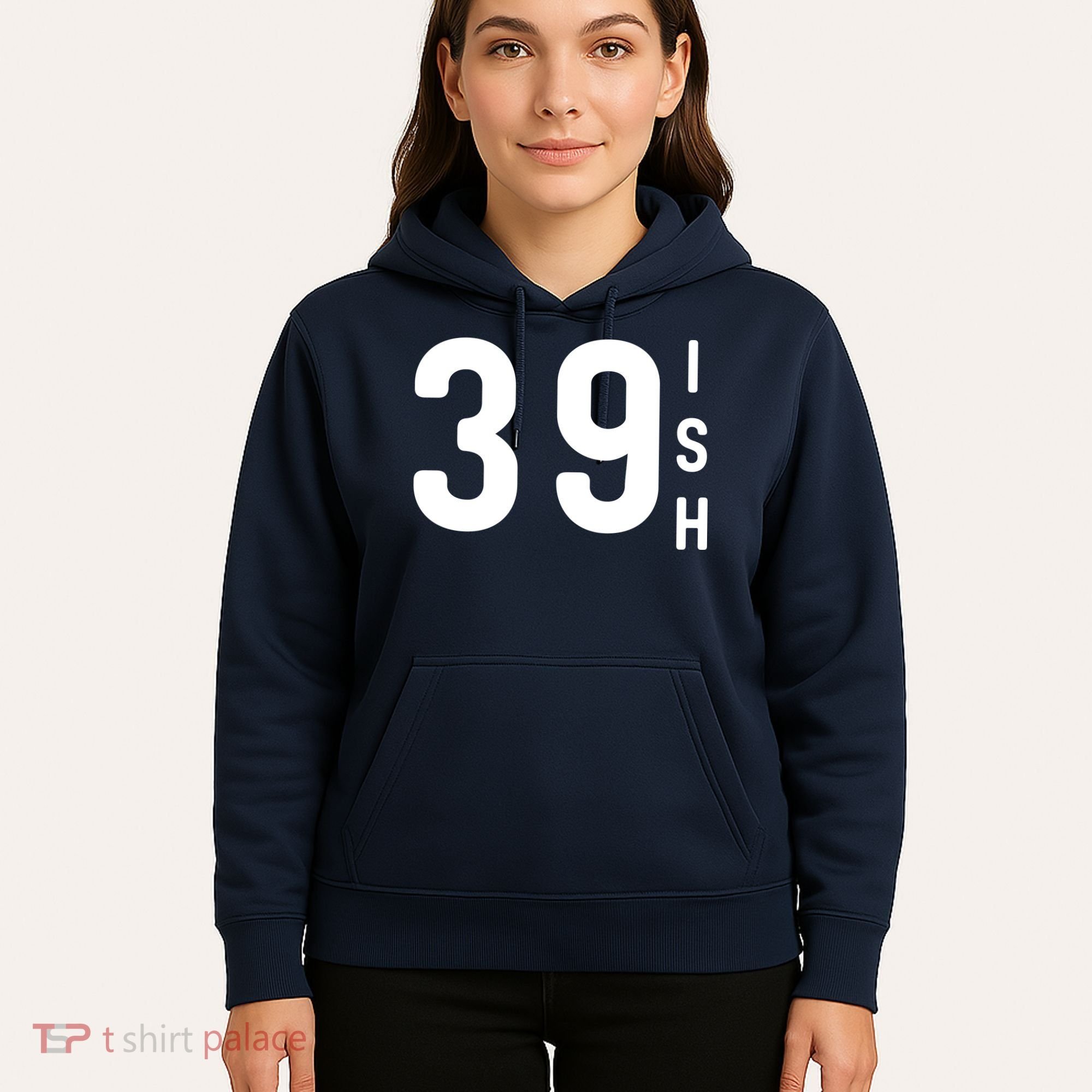 39 Ish Funny 40th Birthday Idea 40th 39th 39ish Birthday Hoodie