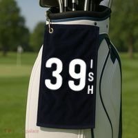 39 Ish Funny 40th Birthday Idea 40th 39th 39ish Birthday Golf Towel thumb 2