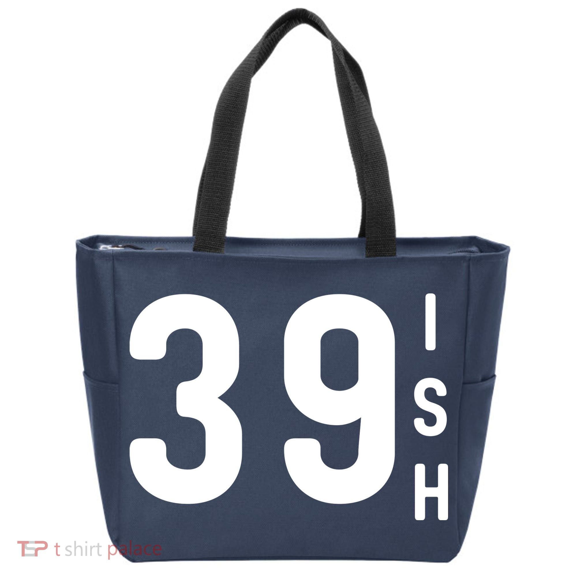 39 Ish Funny 40th Birthday Idea 40th 39th 39ish Birthday Tote Bag