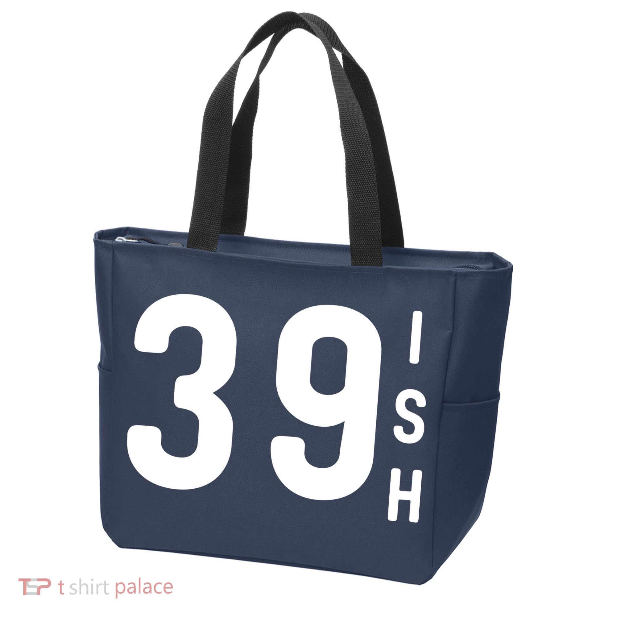 39 Ish Funny 40th Birthday Idea 40th 39th 39ish Birthday Tote Bag