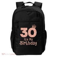 30 ItS My Birthday 30 Years Old Happy 30th Birthday Backpack thumb 0