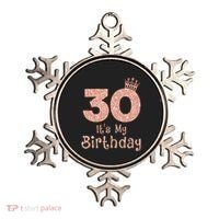 30 ItS My Birthday 30 Years Old Happy 30th Birthday Ornament thumb 0