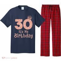 30 ItS My Birthday 30 Years Old Happy 30th Birthday Pajama Set thumb 0
